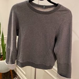 Grey Jersey/Cotton Sweater